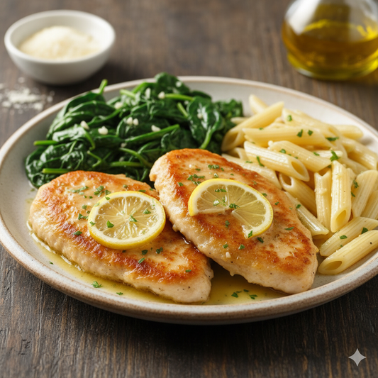 Health Meal Type 002: Chicken Piccata