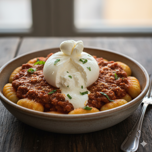 Health Meal Type 004: Gnocchi & Burrata