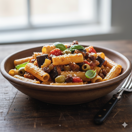 Health Meal Type 006: Rigatoni Caponata