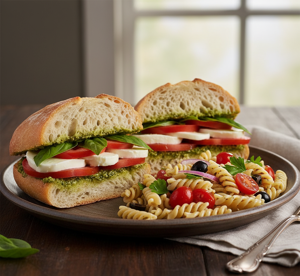 Artisan Caprese Ciabatta